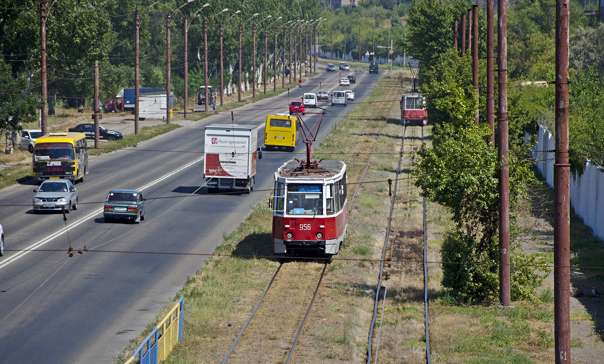 Мариуполь, 71-605 (КТМ-5М3) № 956