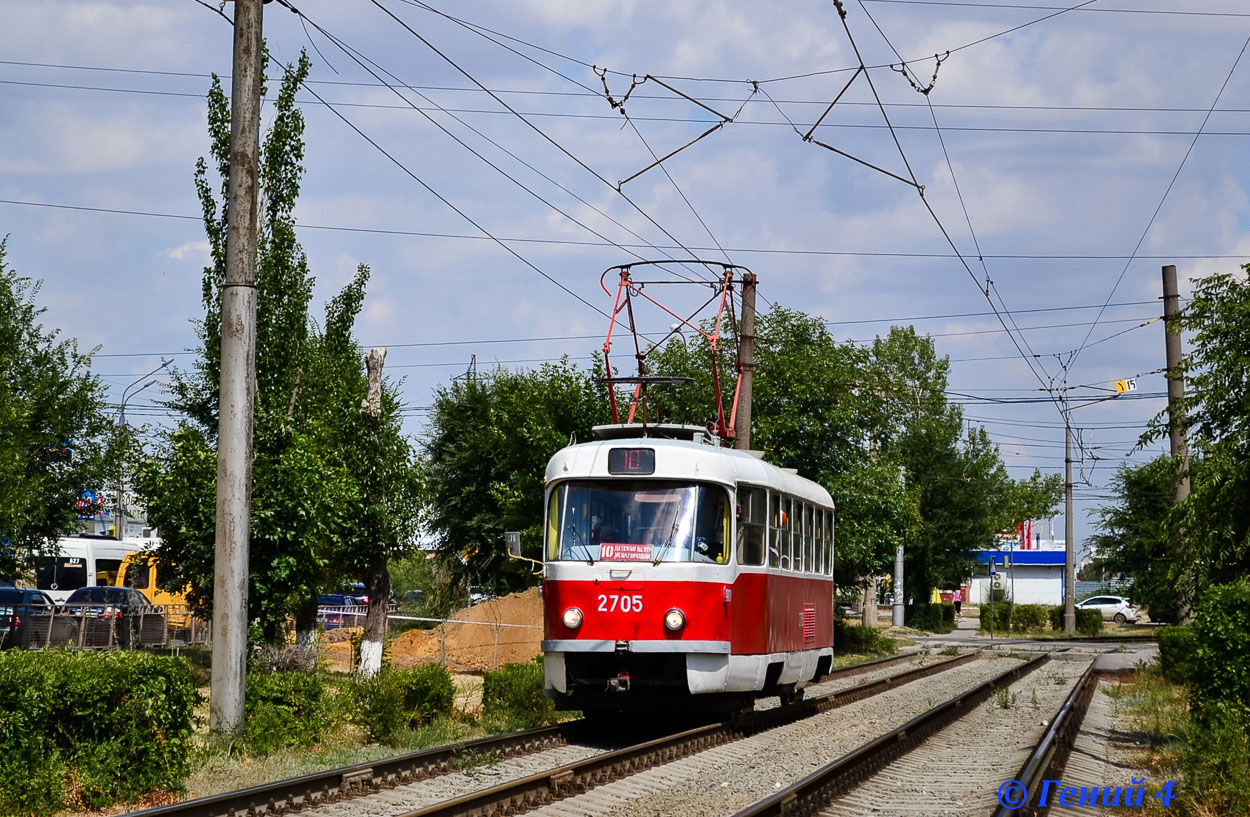Волгоград, Tatra T3SU № 2705