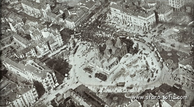 София — Исторически снимки — Трамвайна инфраструктура (1901–1942)