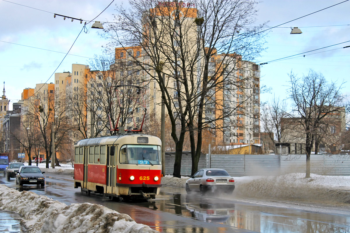 Харьков, Tatra T3SUCS № 625
