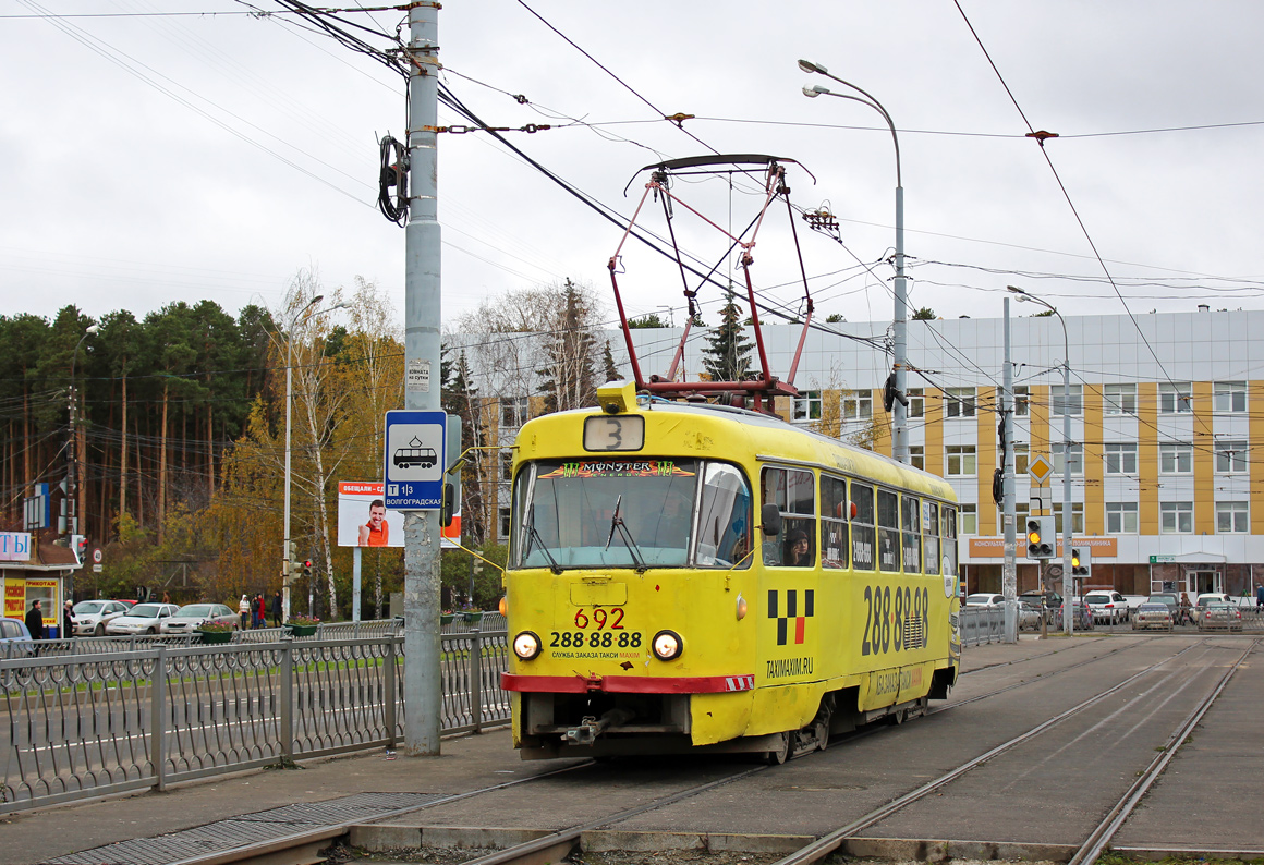 Екатеринбург, Tatra T3SU № 692