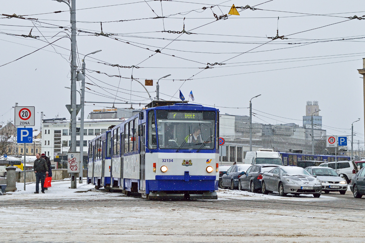 Рига, Tatra T6B5SU № 32134