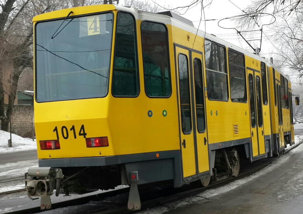 Алматы, Tatra KT4DtM № 1014