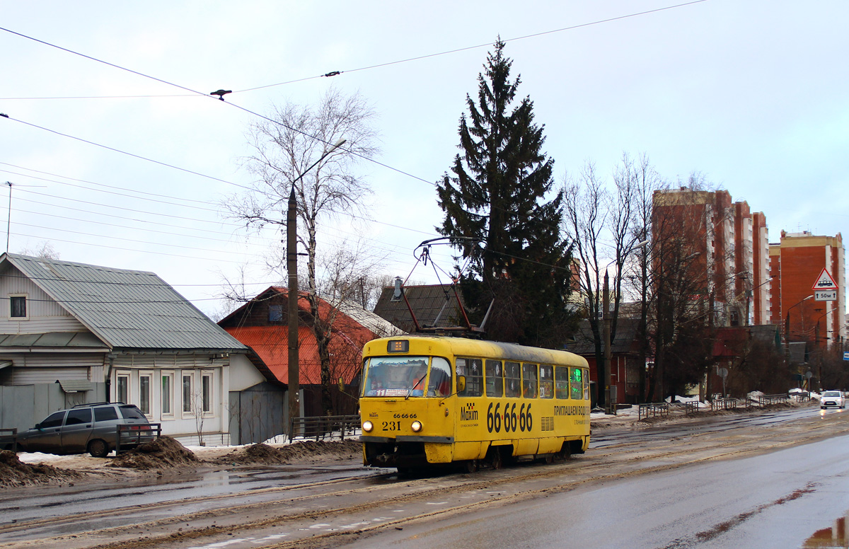 Тверь, Tatra T3SU № 231