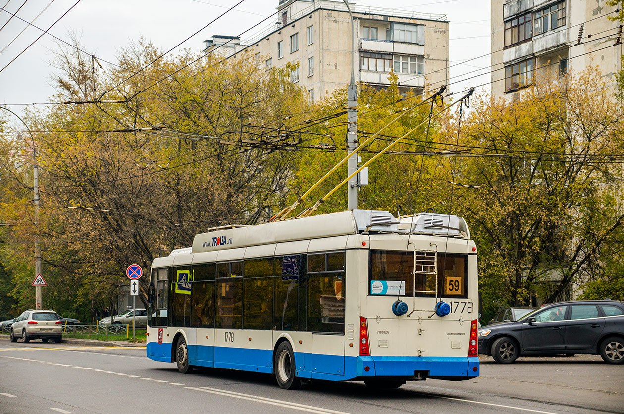 Москва, Тролза-5265.00 «Мегаполис» № 1778