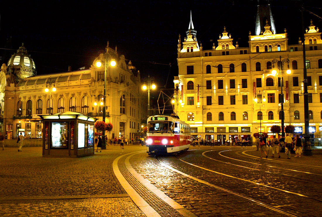 Прага, Tatra T3R.P № 8504