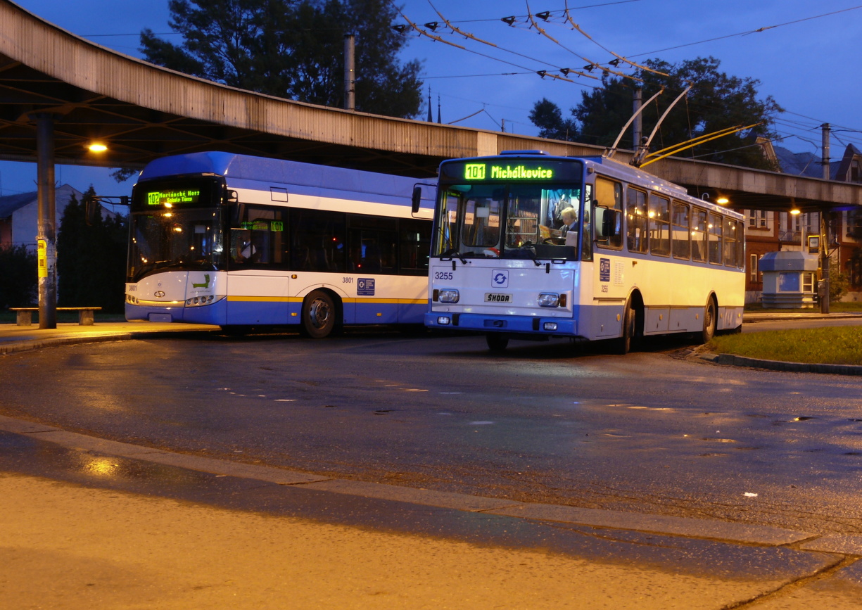 Острава, Škoda 14TrM № 3255 Острава, Škoda 14TrM № 3255