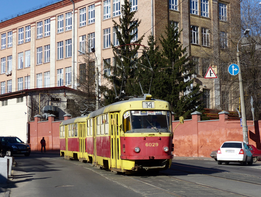 Киев, Tatra T3SU № 6029