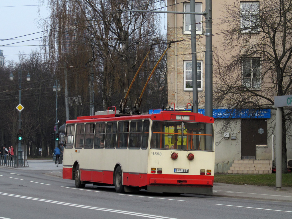 Vilnius, Škoda 14Tr89/6 č. 1558