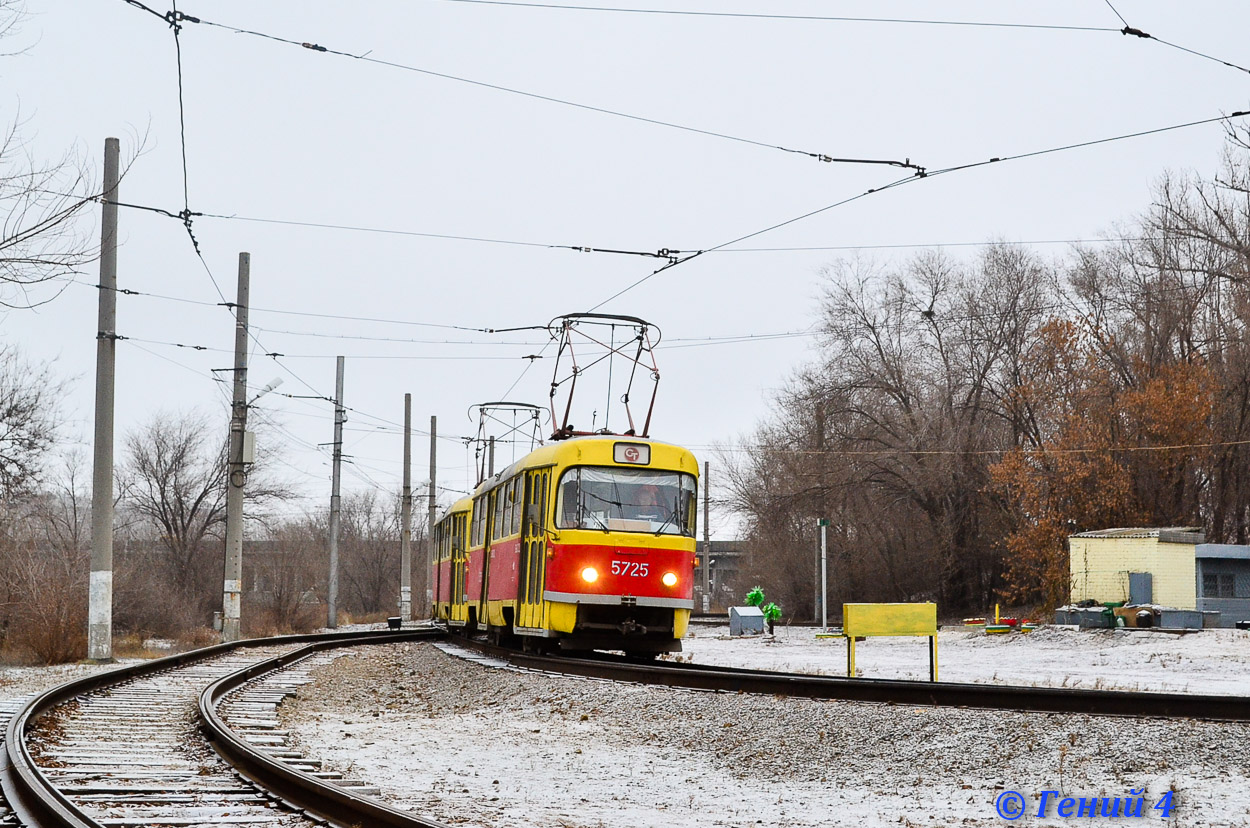Волгоград, Tatra T3SU № 5725