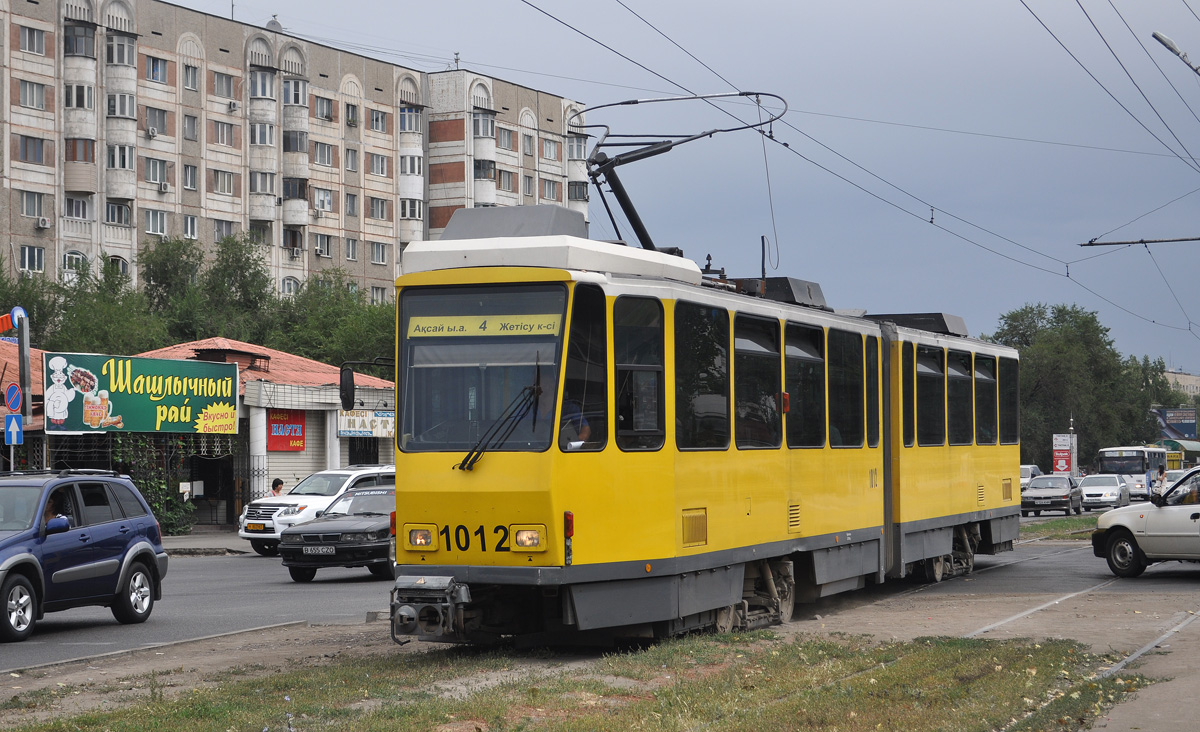 Алматы, Tatra KT4DtM № 1012