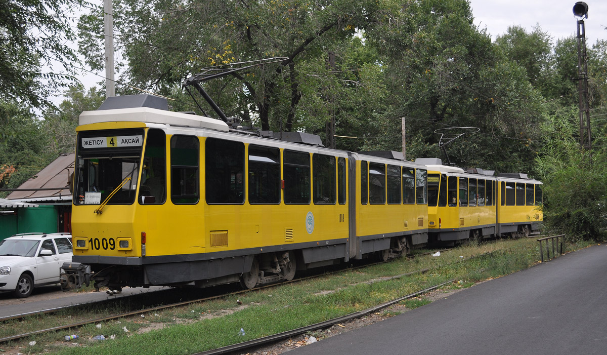 Алматы, Tatra KT4DtM № 1009