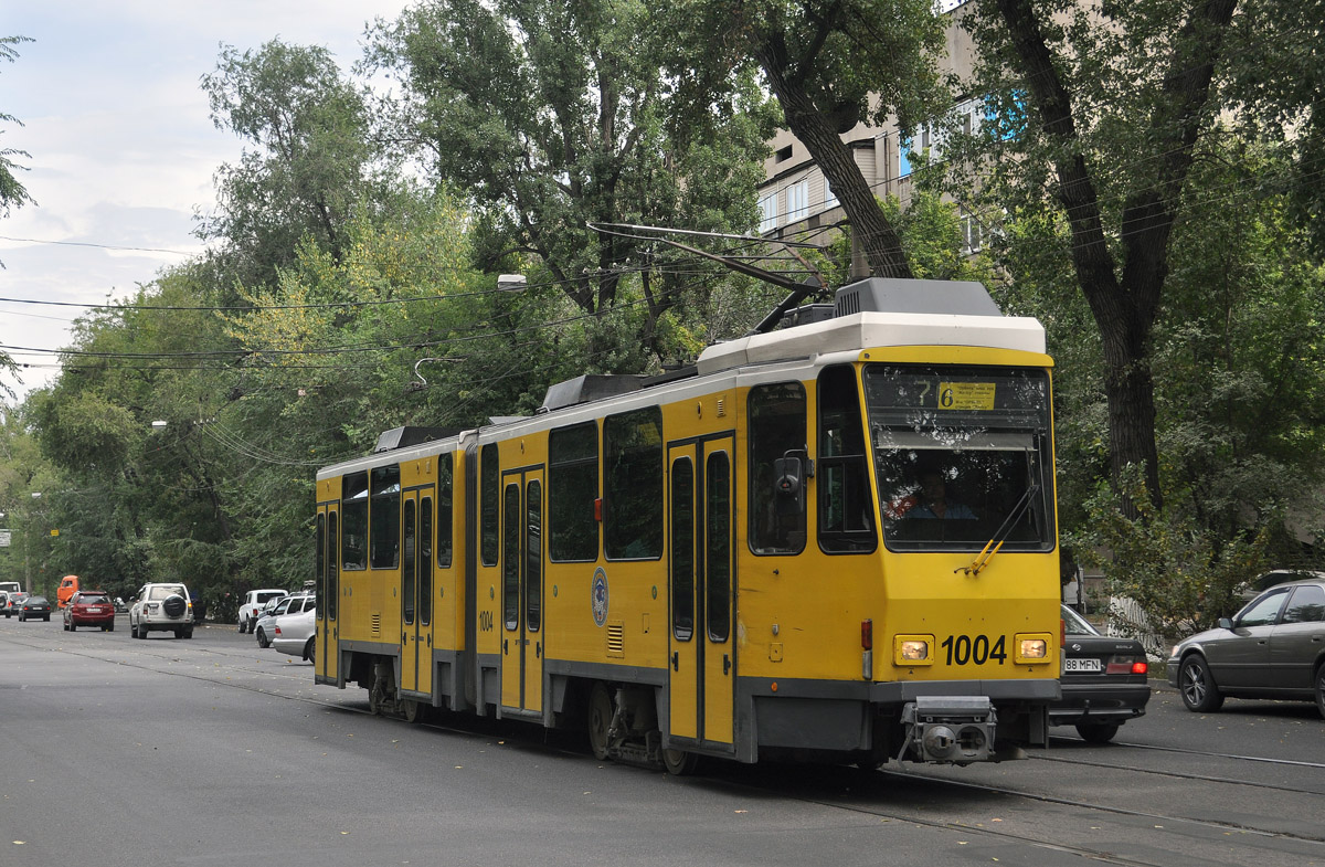 Алматы, Tatra KT4DtM № 1004