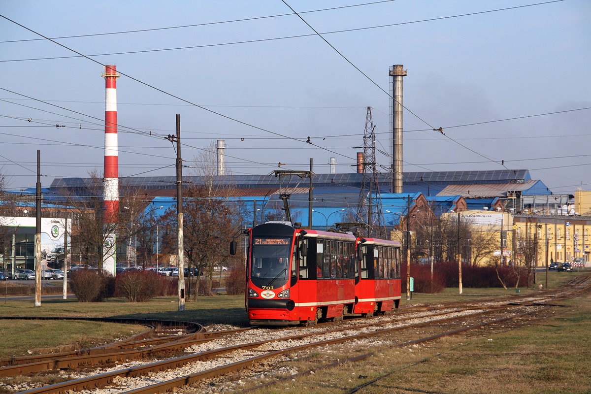 Верхнесилезская агломерация, Konstal 105N-HF11AC № 701