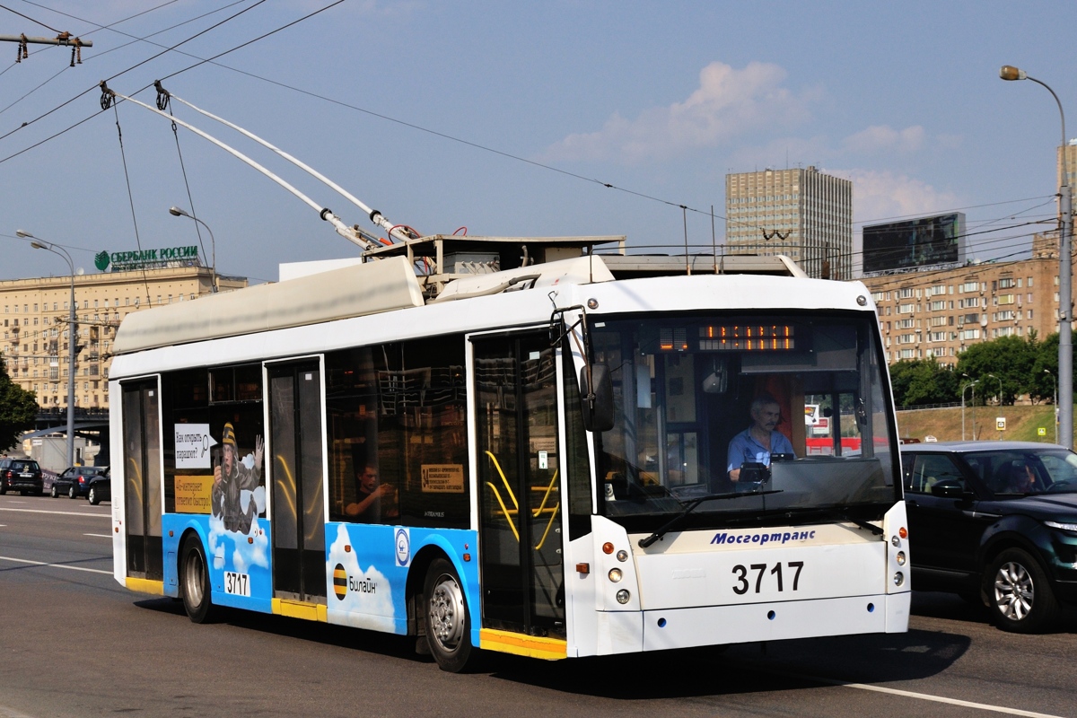 Москва, Тролза-5265.00 «Мегаполис» № 3717