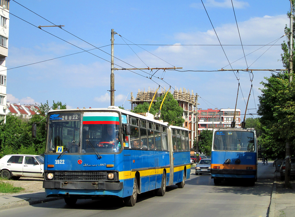София, Ikarus 280.92 № 2622 София, Ikarus 280.92 № 2622