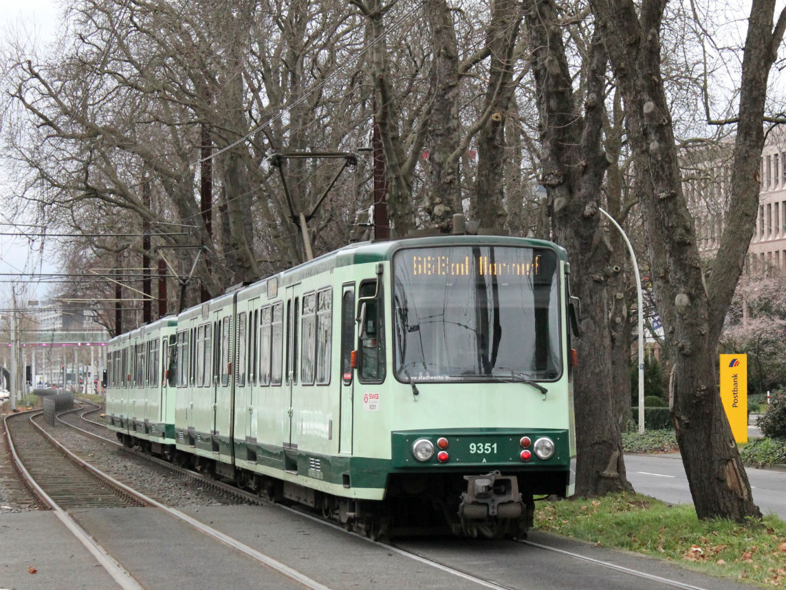 Бонн, Duewag B100C № 9351