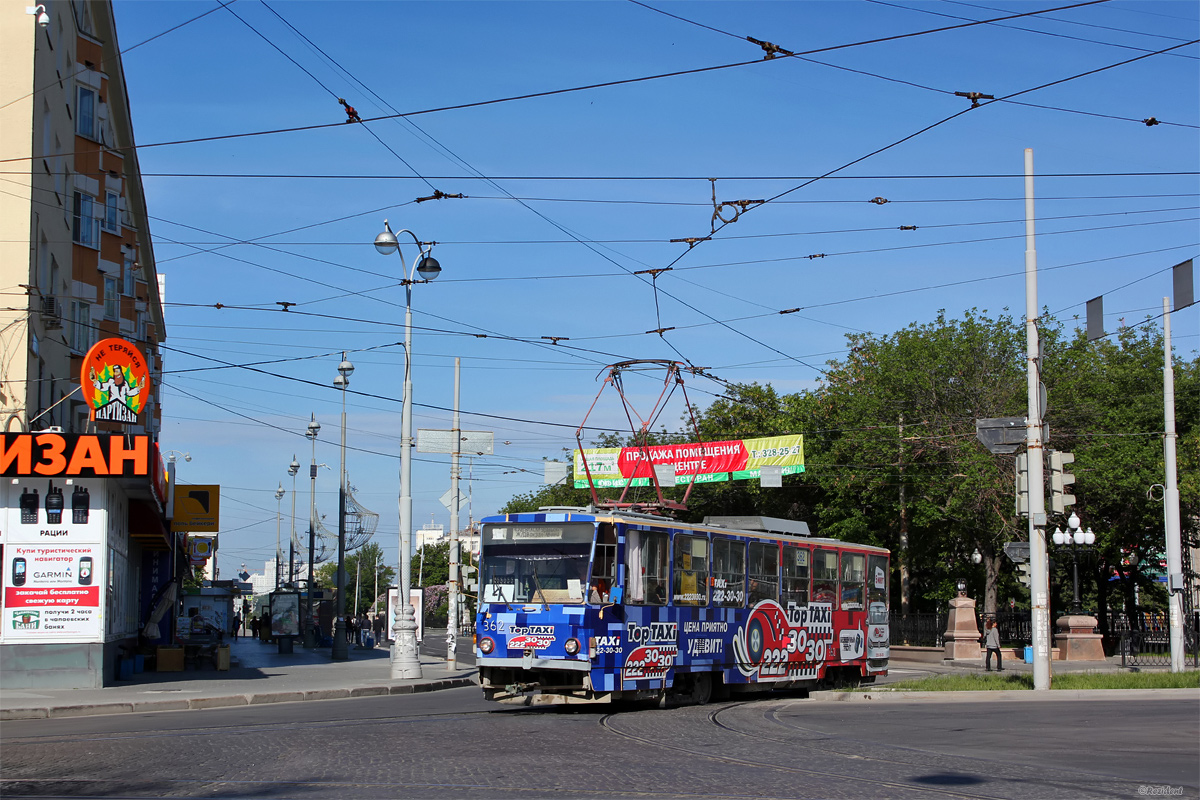Екатеринбург, Tatra T6B5SU № 362