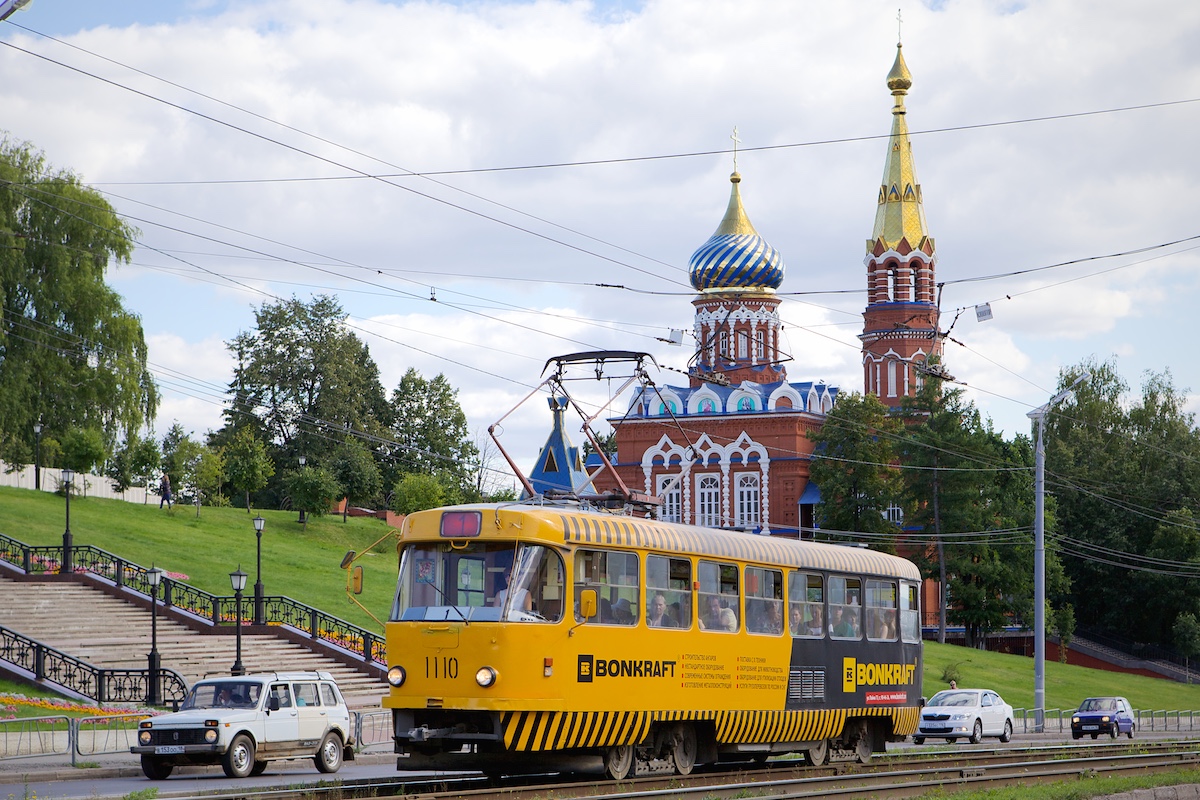 Ижевск, Tatra T3SU (двухдверная) № 1110