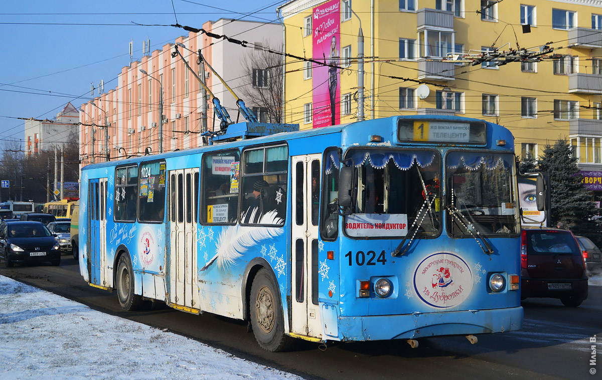 Брянск, ЗиУ-682Г-016 (012) № 1024
