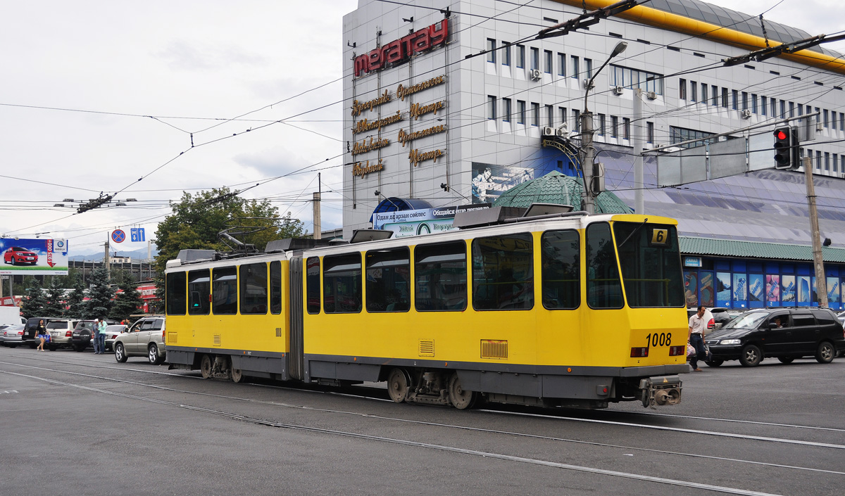 Алматы, Tatra KT4DtM № 1008