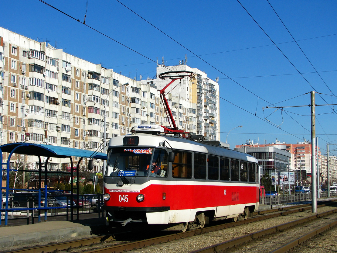 Краснодар, Tatra T3SU КВР ТМЗ № 045