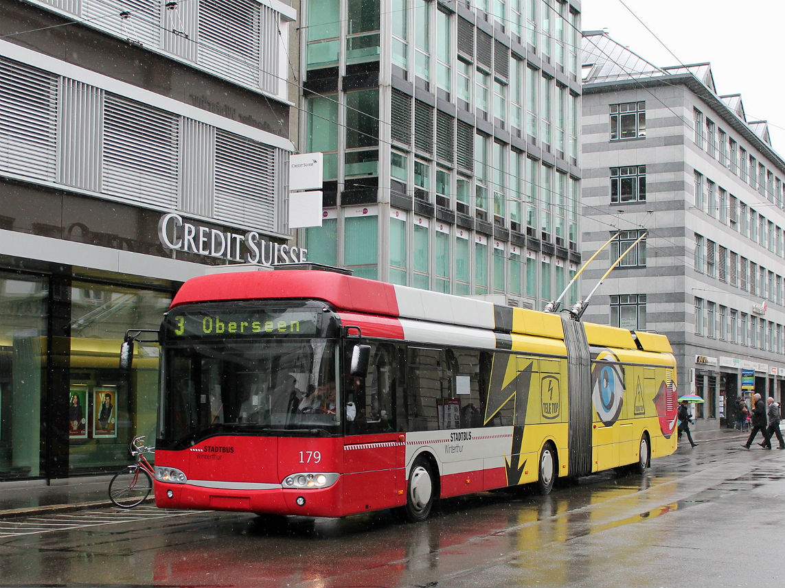 Винтертур, Solaris Trollino II 18 AC № 179