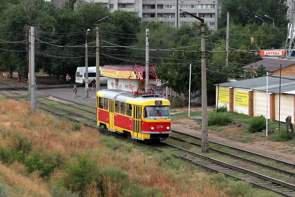 Volgograd, Tatra T3SU # 2718