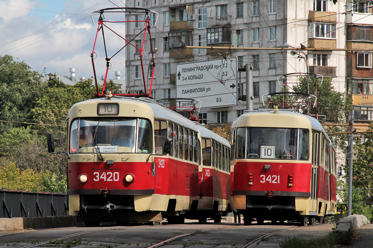 Москва, МТТЧ № 3420; Москва, МТТЧ № 3421