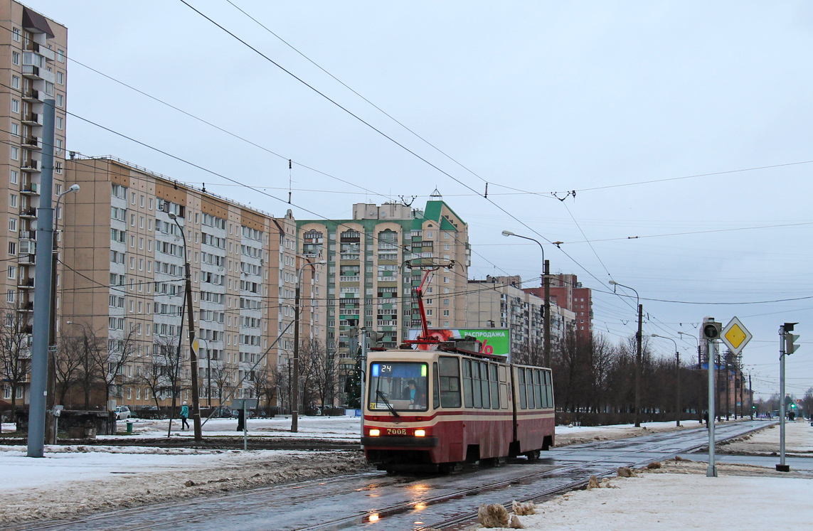 Санкт-Петербург, ЛВС-86К № 7005