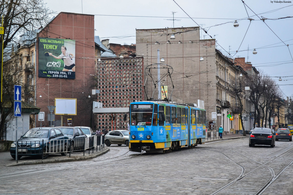 Львов, Tatra KT4SU № 1139