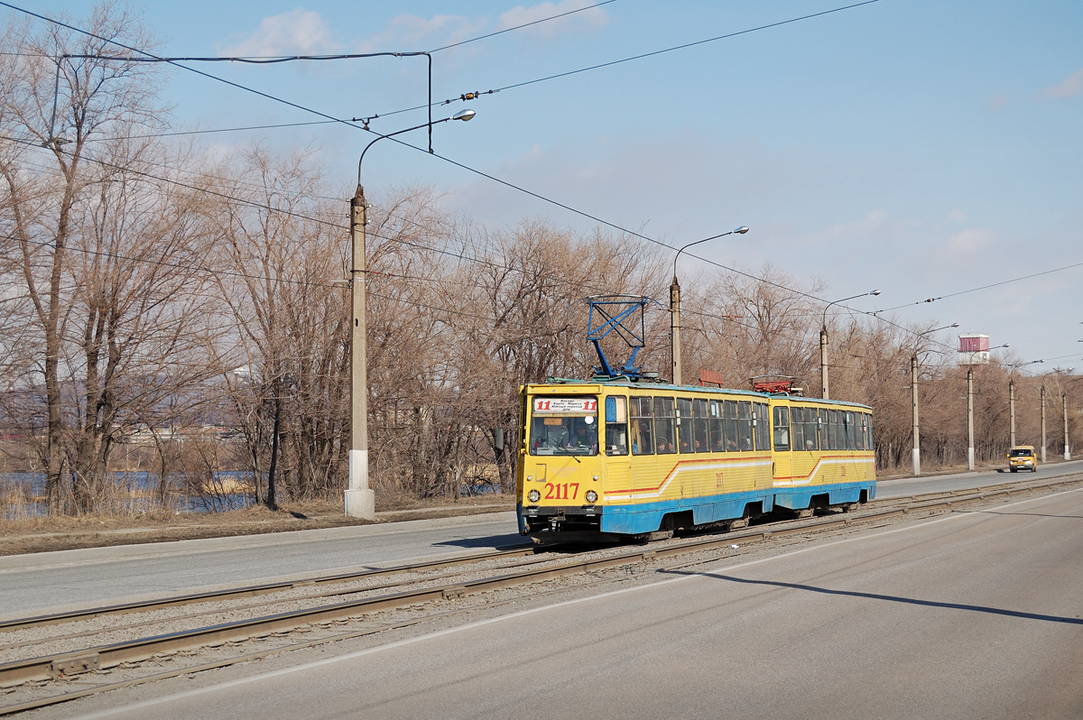 Магнитогорск, 71-605 (КТМ-5М3) № 2117; Магнитогорск, 71-605 (КТМ-5М3) № 2118