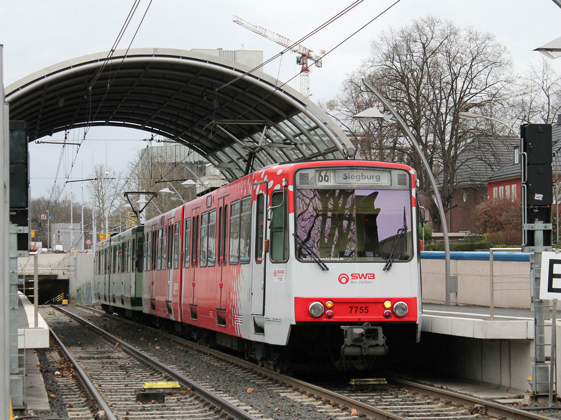 Бонн, Duewag B100S № 7755