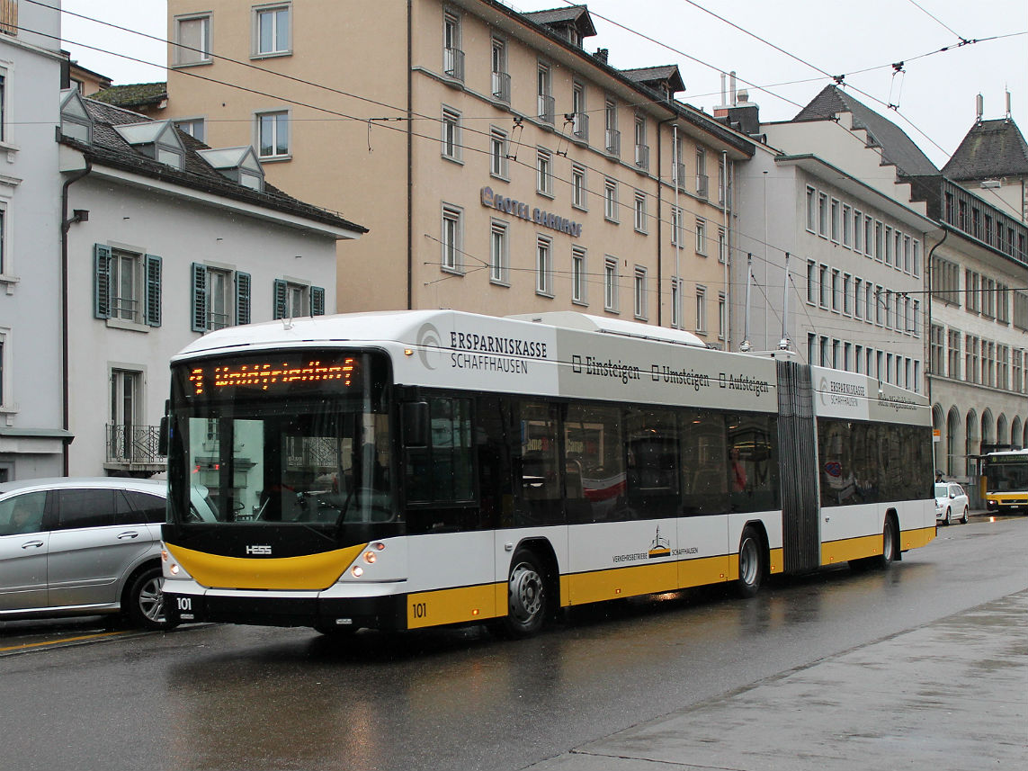 Шаффхаузен, Hess SwissTrolley 3 (BGT-N2C) № 101