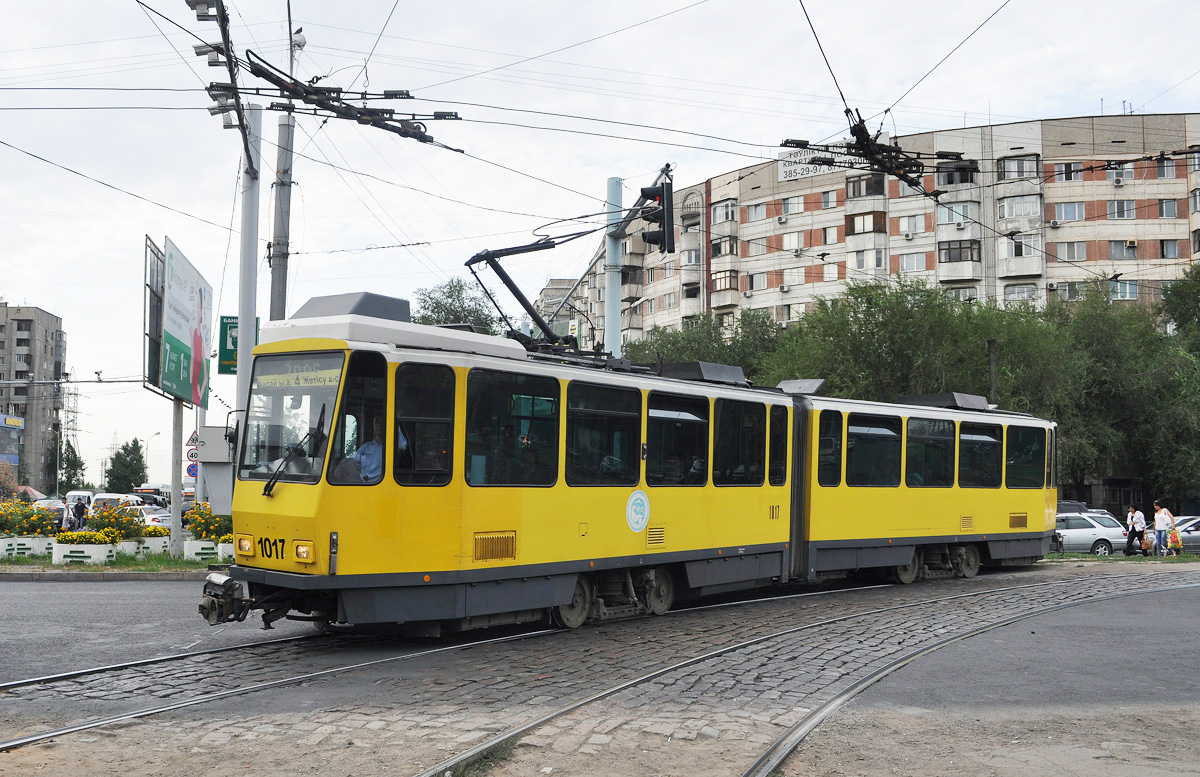 Алматы, Tatra KT4DtM № 1017