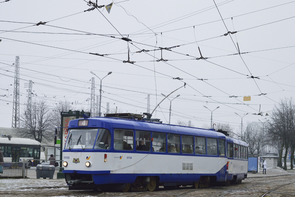 Рига, Tatra T3A № 51133