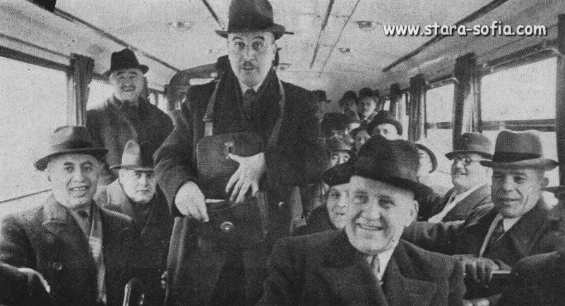 Sofia, MAN MPE I 4500 № 3726; Sofia — Official presentation of the first trolleybus line in Bulgaria — 08.02.1941