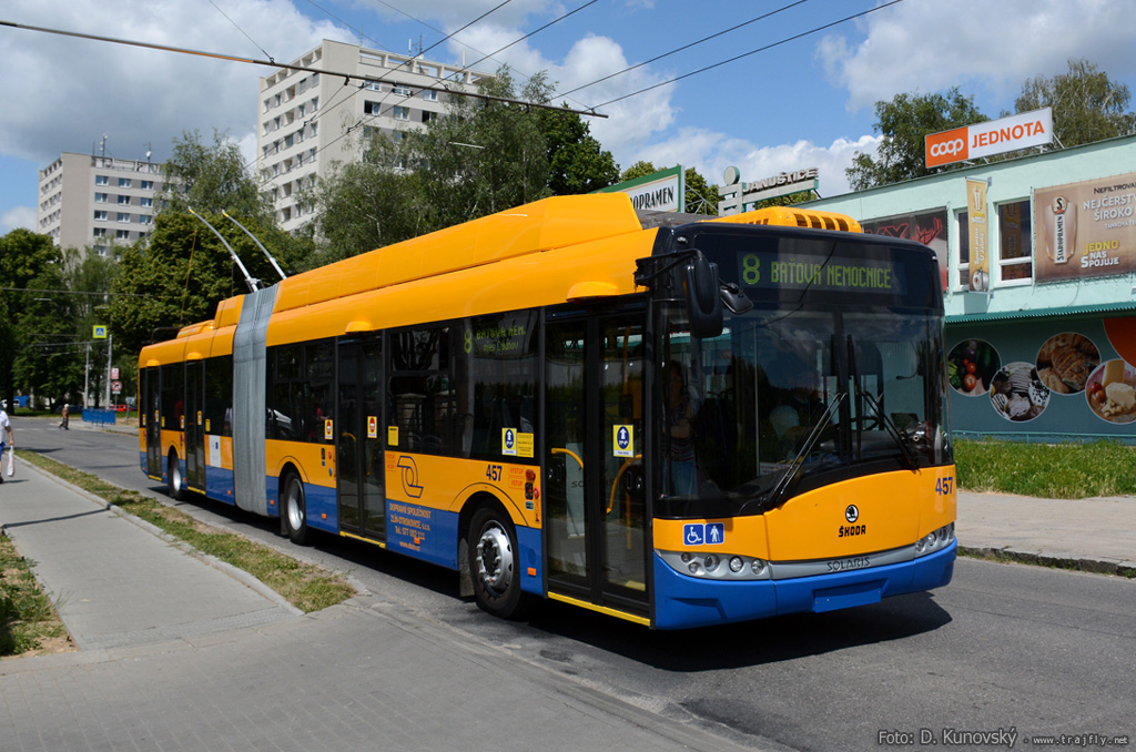 Злин, Škoda 27Tr Solaris III № 457