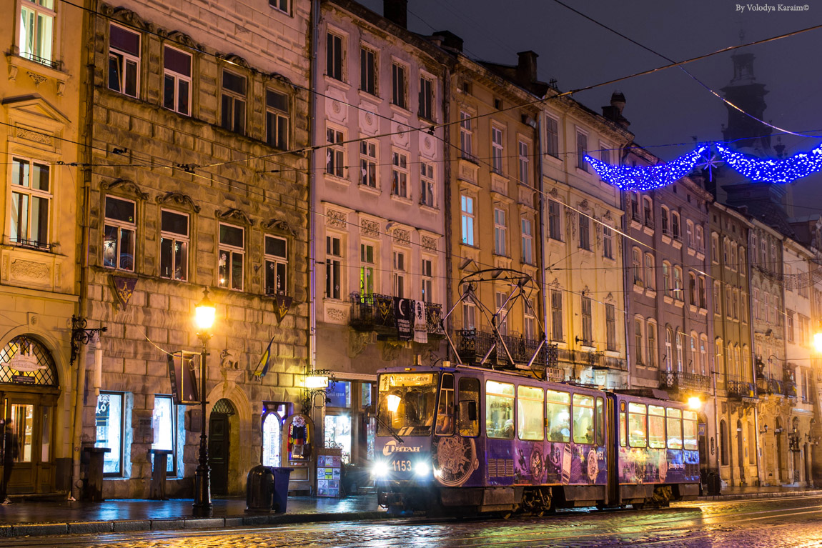 Львов, Tatra KT4D № 1153 Львов, Tatra KT4D № 1153