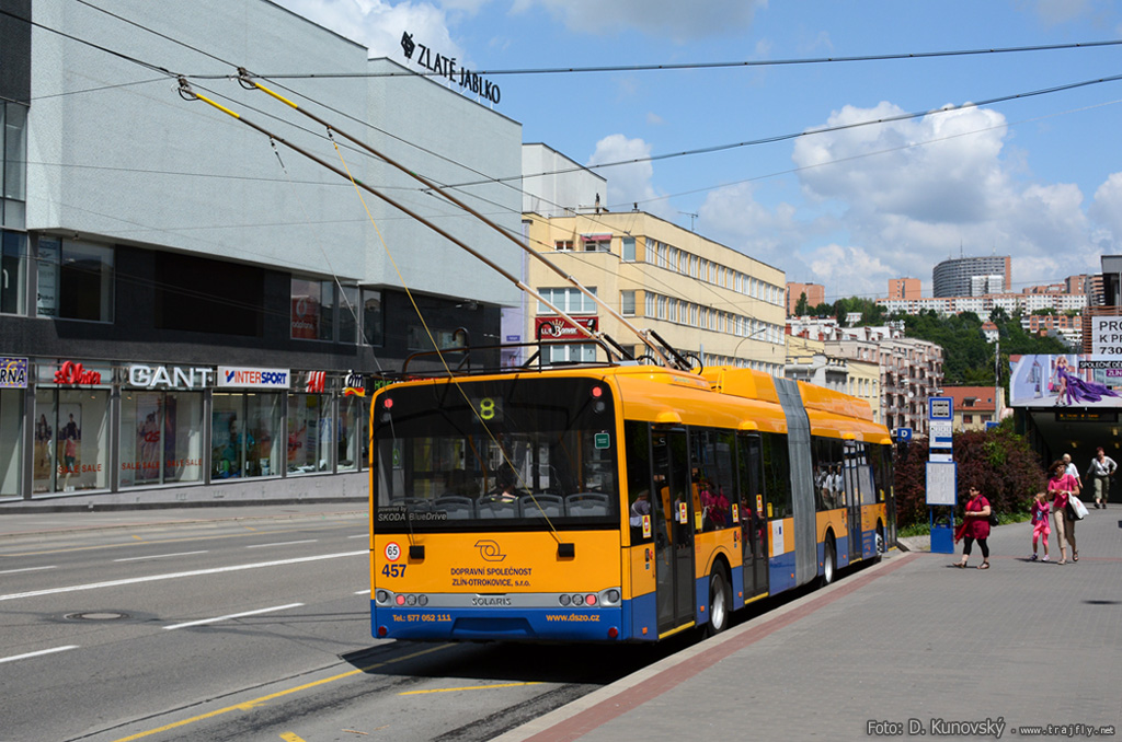 Злин, Škoda 27Tr Solaris III № 457