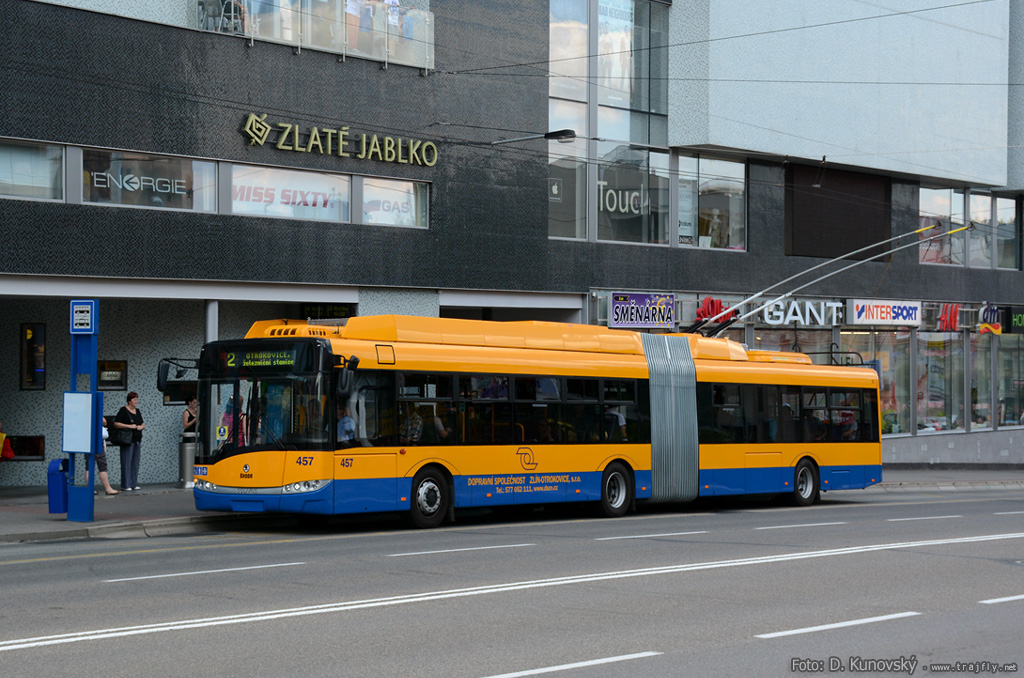 Злин, Škoda 27Tr Solaris III № 457