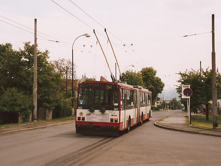 Усти-над-Лабем, Škoda 15Tr13/6M № 563