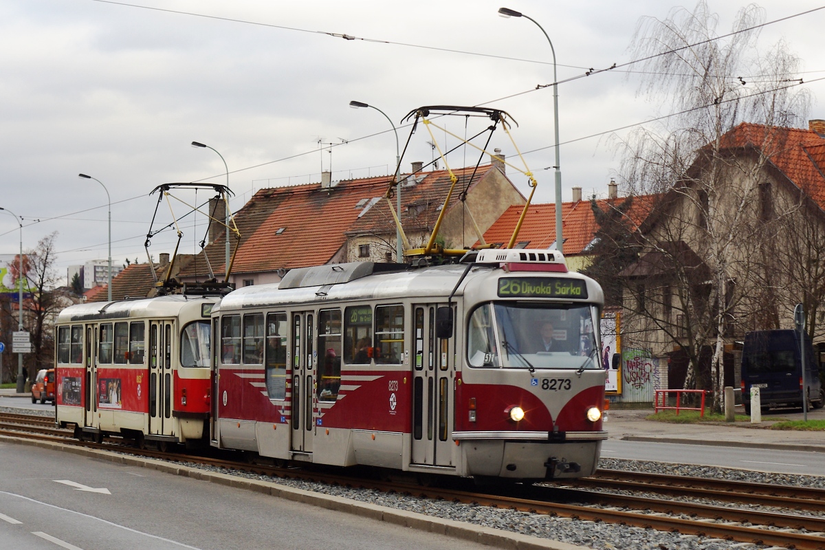 Prague, Tatra T3R.PLF № 8273