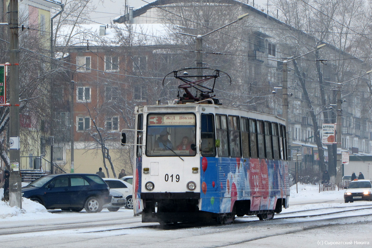 Усолье-Сибирское, 71-605 (КТМ-5М3) № 019
