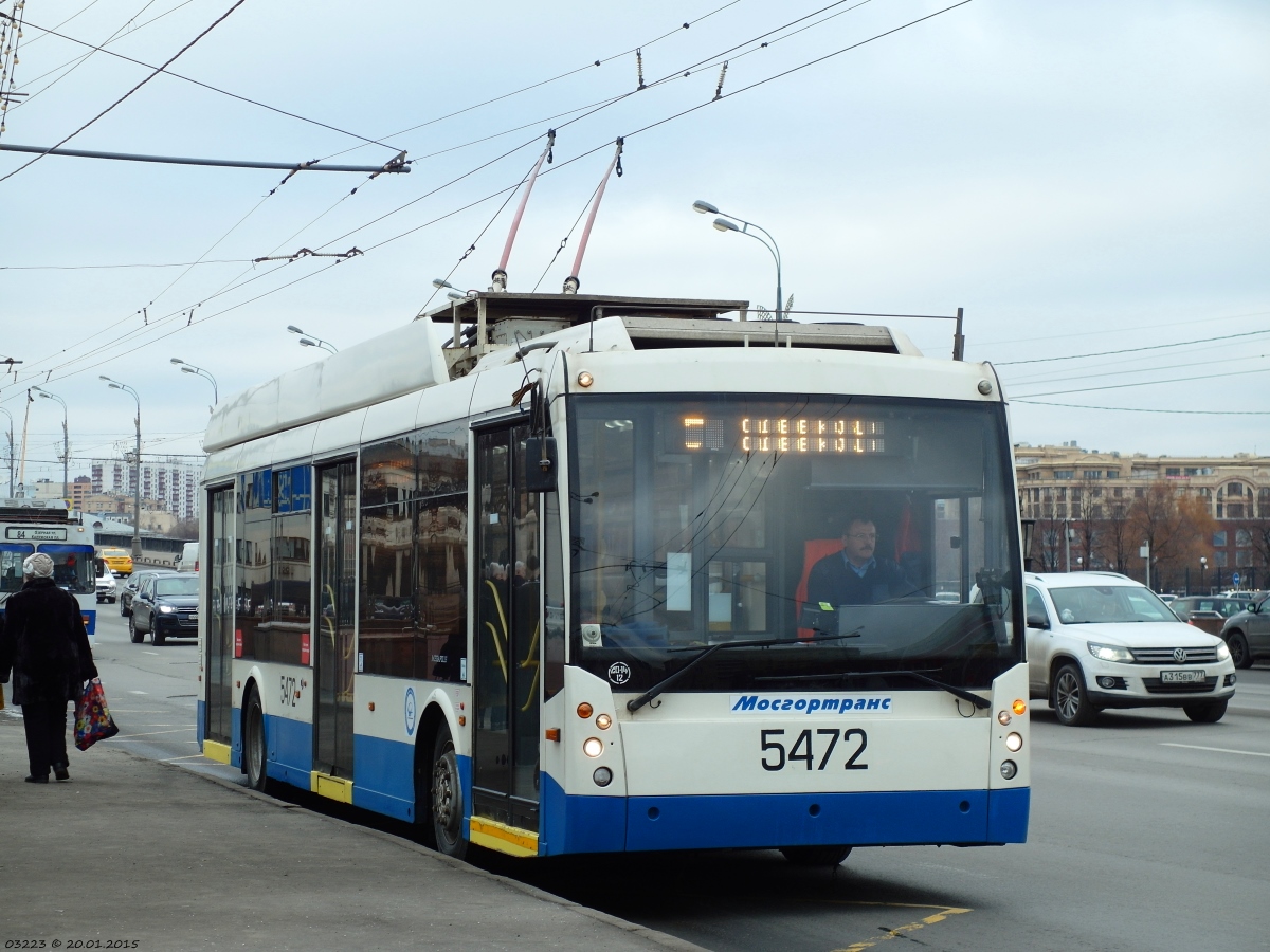 Москва, Тролза-5265.00 «Мегаполис» № 5472