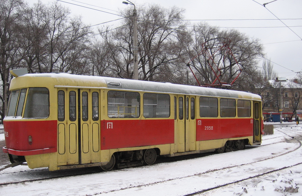 Одесса, Tatra T3SU № 2958