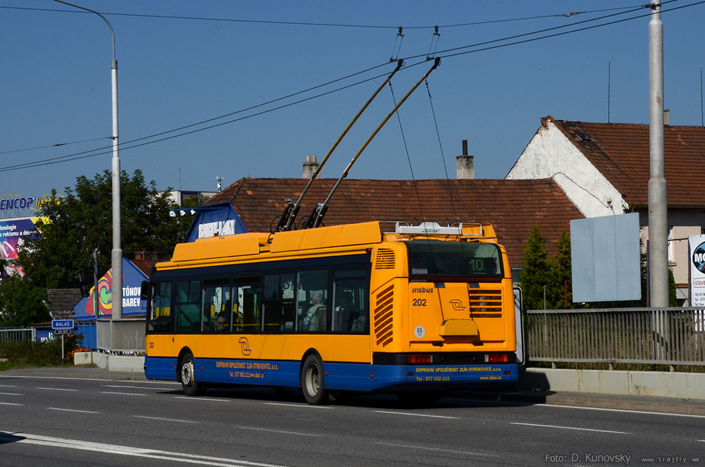Злин, Škoda 24Tr Irisbus Citybus № 202