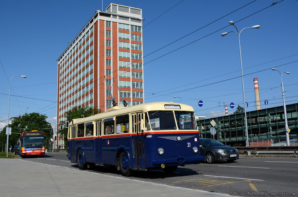 Брно, Škoda 7Tr4 № 31