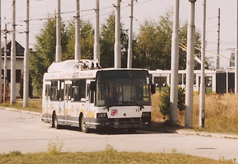 Ческе-Будеёвице, Škoda 21Tr № 43