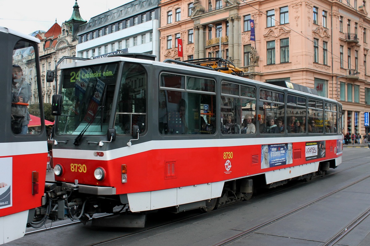 Прага, Tatra T6A5 № 8730